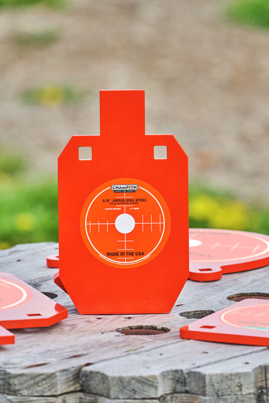 Center Mass 66 Percent IPSC AR500 Steel Targets